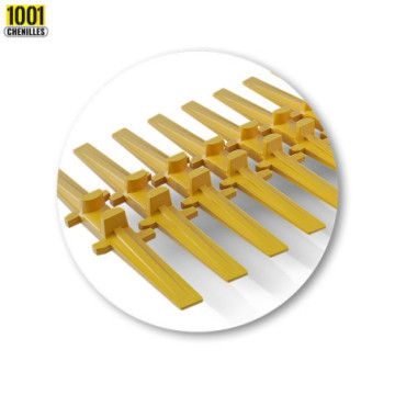  Chenille caoutchouc pour BROKK 330 300x52,5Nx80-1001 Chenilles renforcées